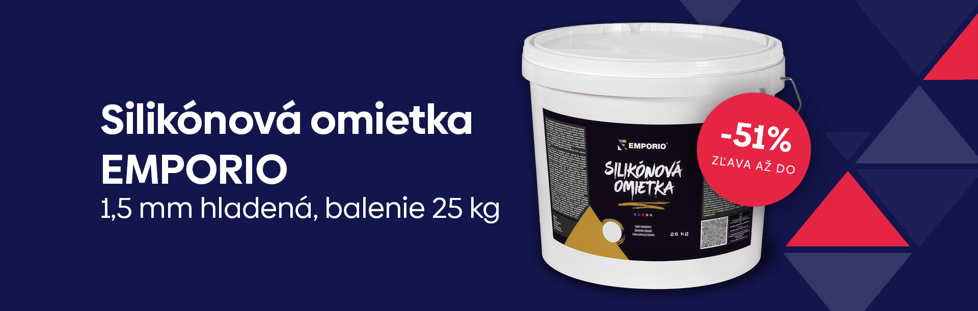 Silikónová omietka Emporio